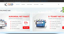 Desktop Screenshot of kumsalbilisim.com